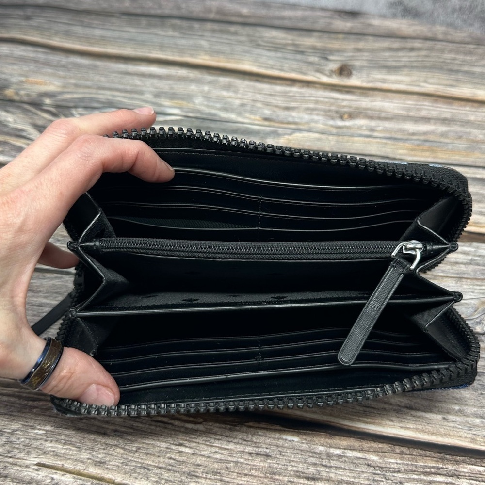 Kate Spade Jae Large Continental Wallet in Black Multi EUC​​ - Picture 7 of 11